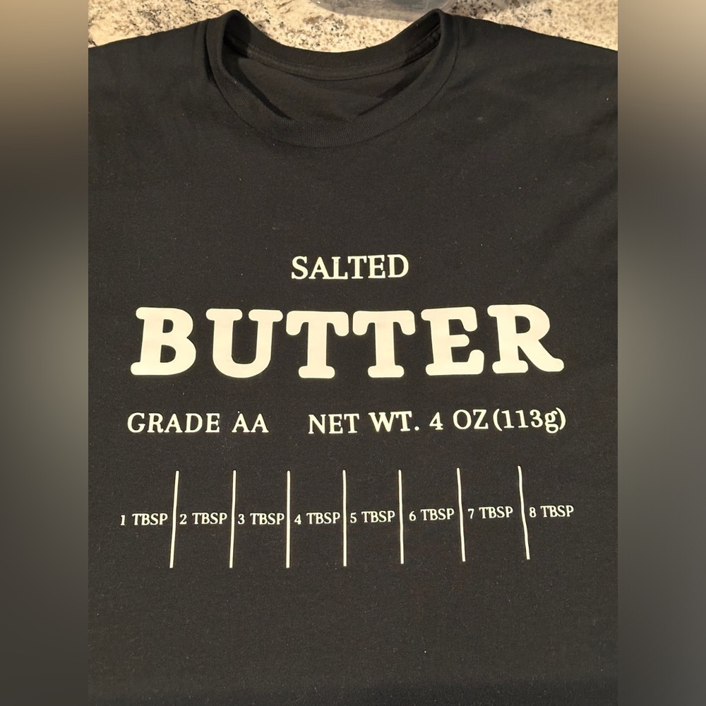 SALTED BUTTER T-Shirt size LARGE